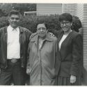 芭芭拉和她的父亲和祖父麦地那。1992年,在密尔沃基。